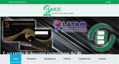 Desktop Screenshot of mde.org.br